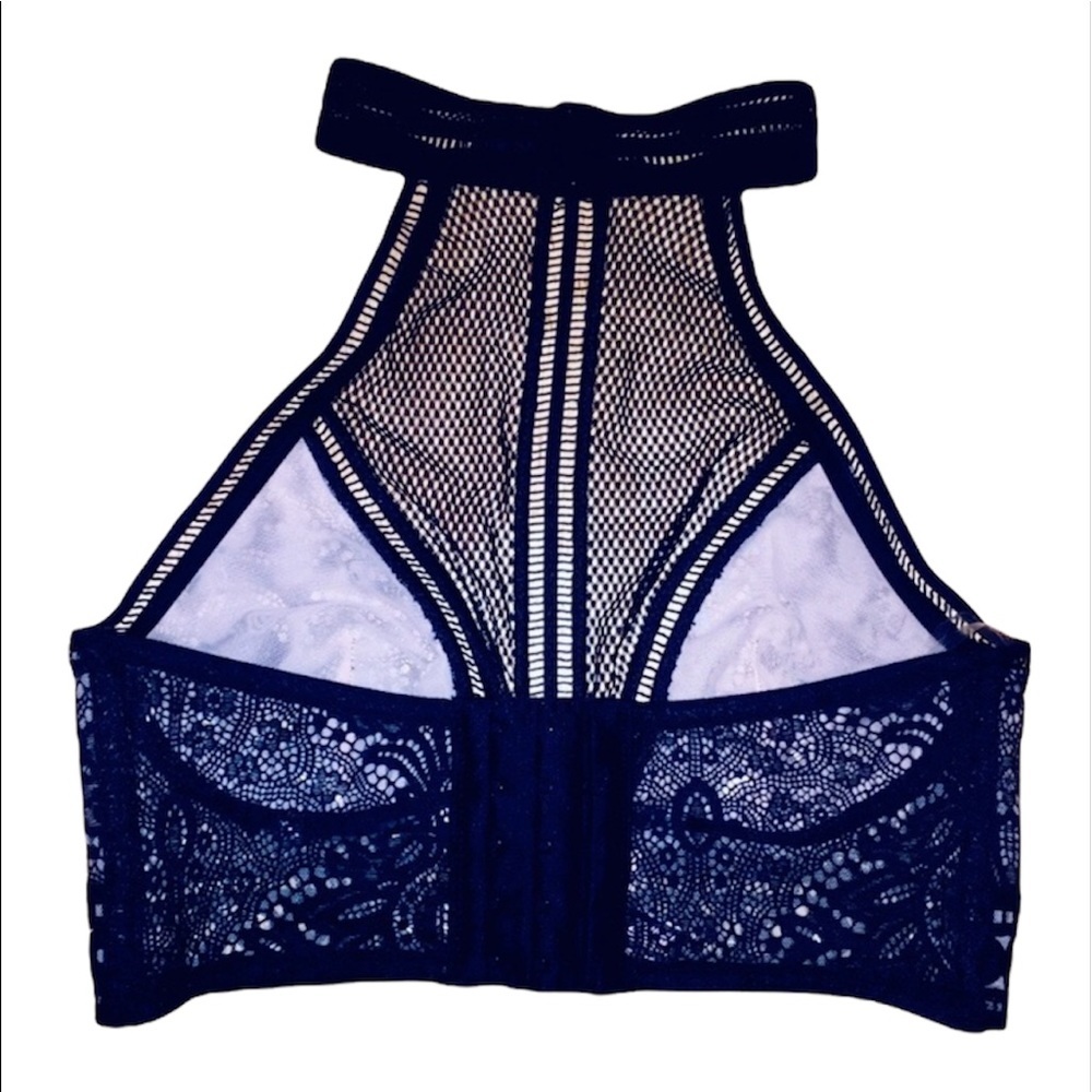 NWT Victoria's Secret: Rare 🔥 Extra Small Black Lacey Bralette Lingerie - Picture 2 of 4